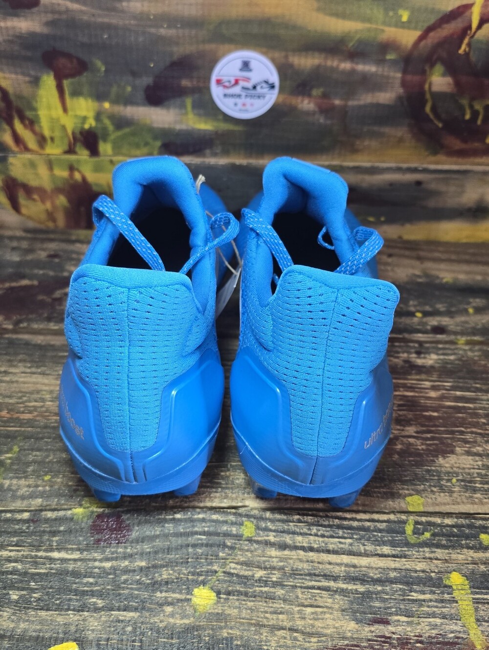 adidas Ultraboost Ultra Boost Football Blue Cleats  Men's Size 10.5 JP7412 New - Picture 6 of 8